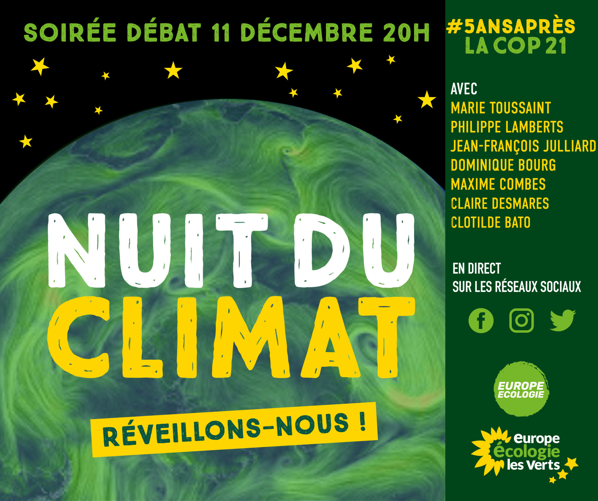 Nuit du climat : réveillons-nous